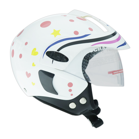 HELMET KIDS HF PINK SKY