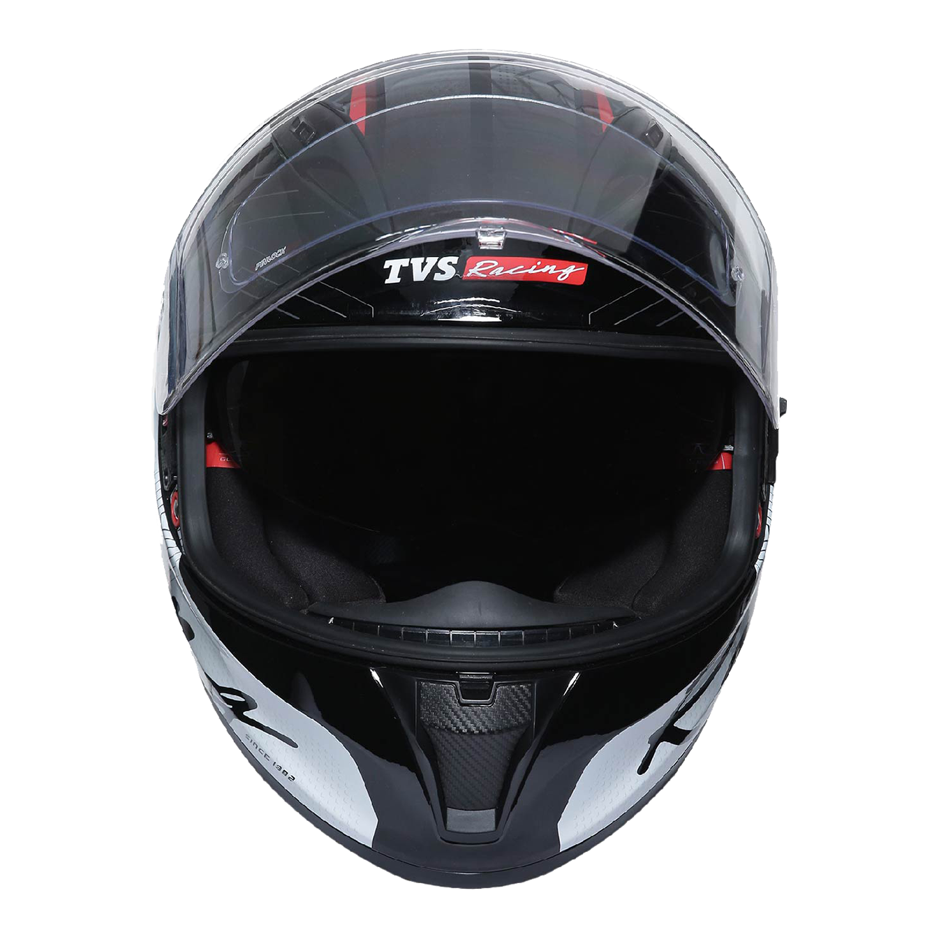 TVS Racing Dual Visor Helmet for Men Anti Fog Pin Lock