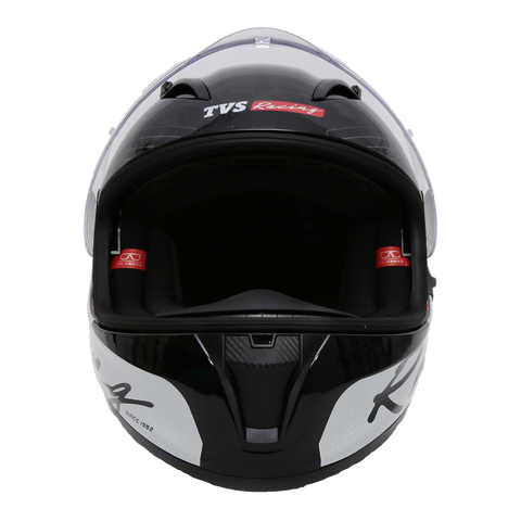 TVS Racing Helmet for Men Anti Fog Pin Lock Aerodynamic Design