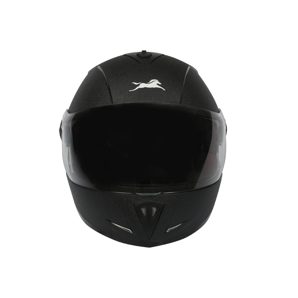 TVS Black Motorbike Helmet – Durable Protection for Riders