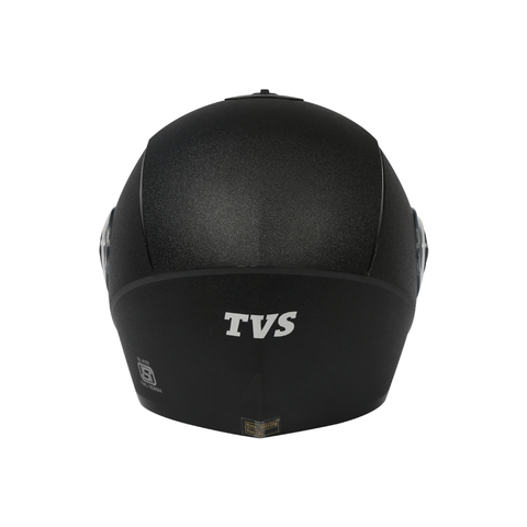 TVS Helmet Motorbike Helmet (Black)