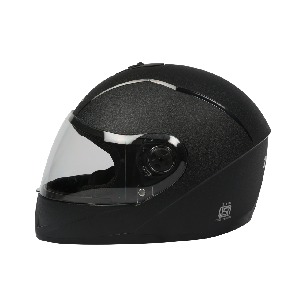 TVS Motorbike Helmet (Black) | Premium Safety & Unmatched Quality