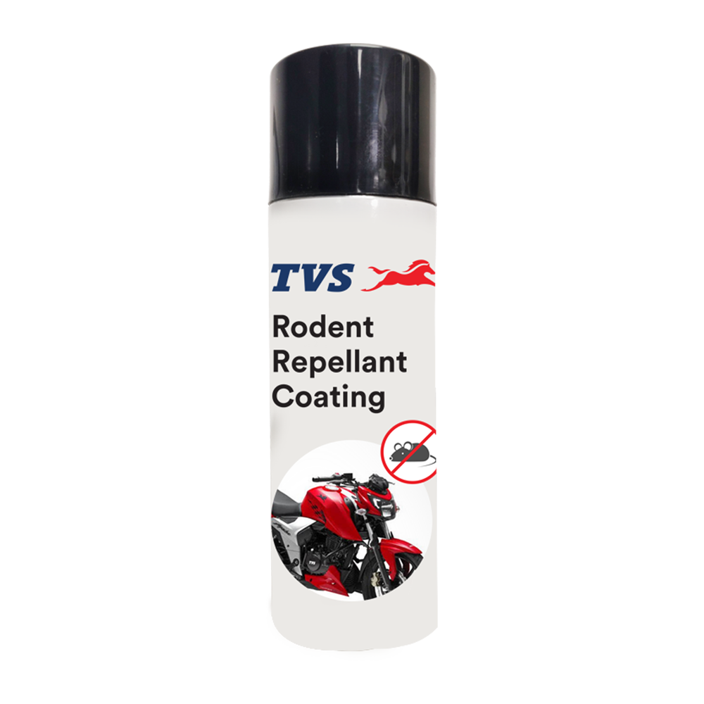 TVS Rodent Repellent Spray | Highly Effective Protection for Wires & Outdoor Utilities - TVS Motor Company