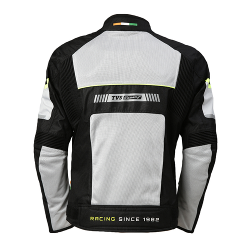 TVS Racing City Rider Hooded Neon Black Sweatshirt | Custom Elements