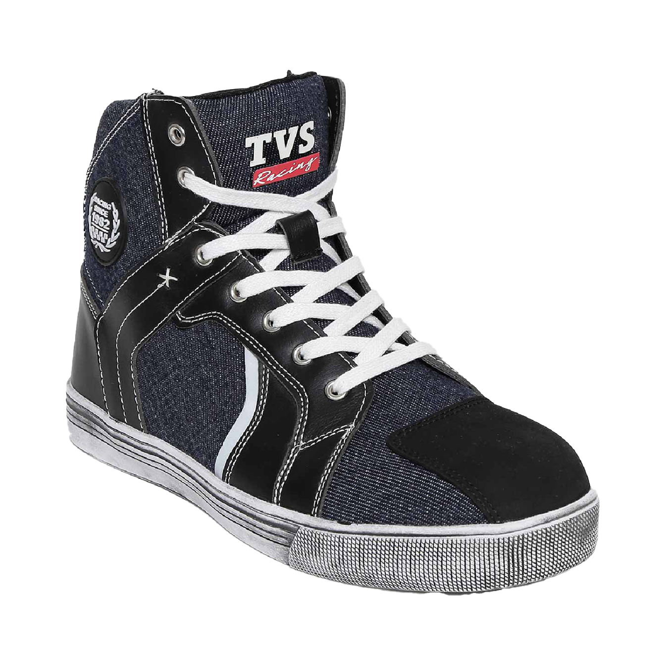 TVS Racing Casual Shoes - Denim Online at Best Prices | TVS Motor 