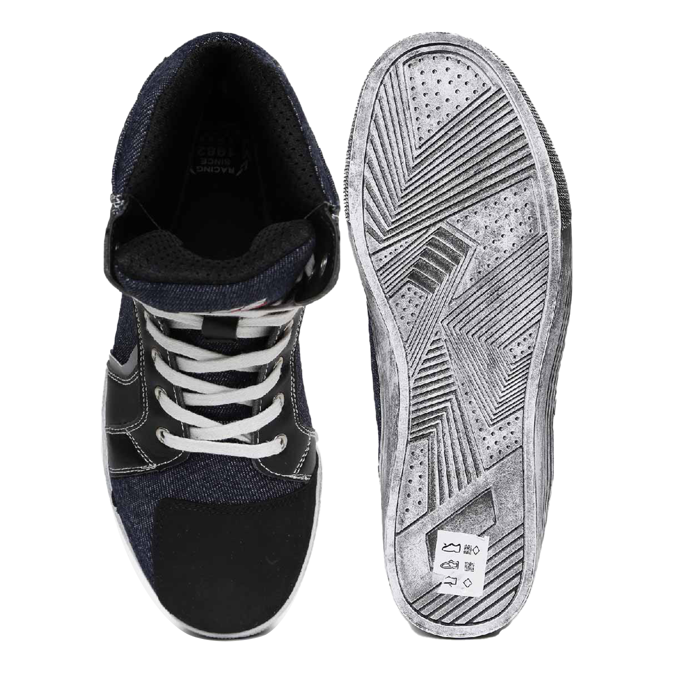 TVS Racing Casual Shoes - Denim