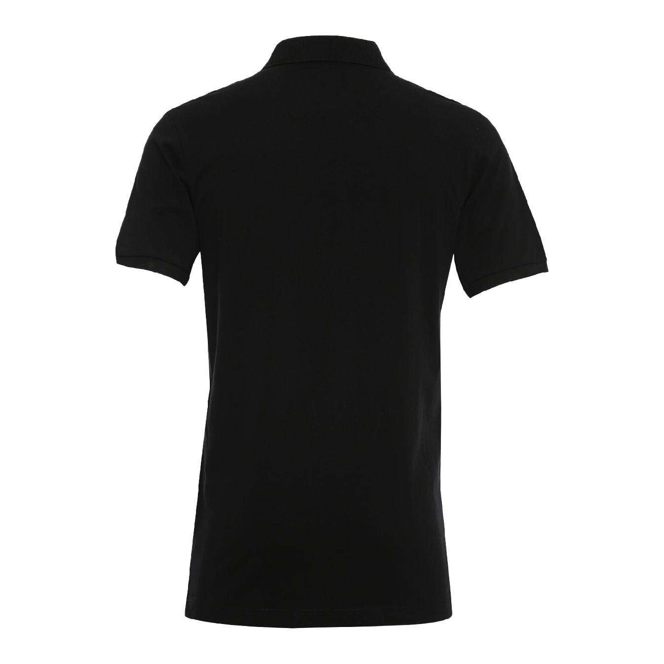 TVS Racing Polo Neck Cotton T Shirt, Color: Black