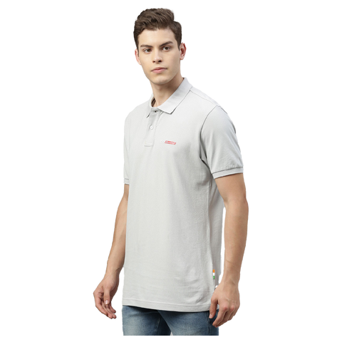 TVS Racing Polo T Shirt Cotton (Grey)