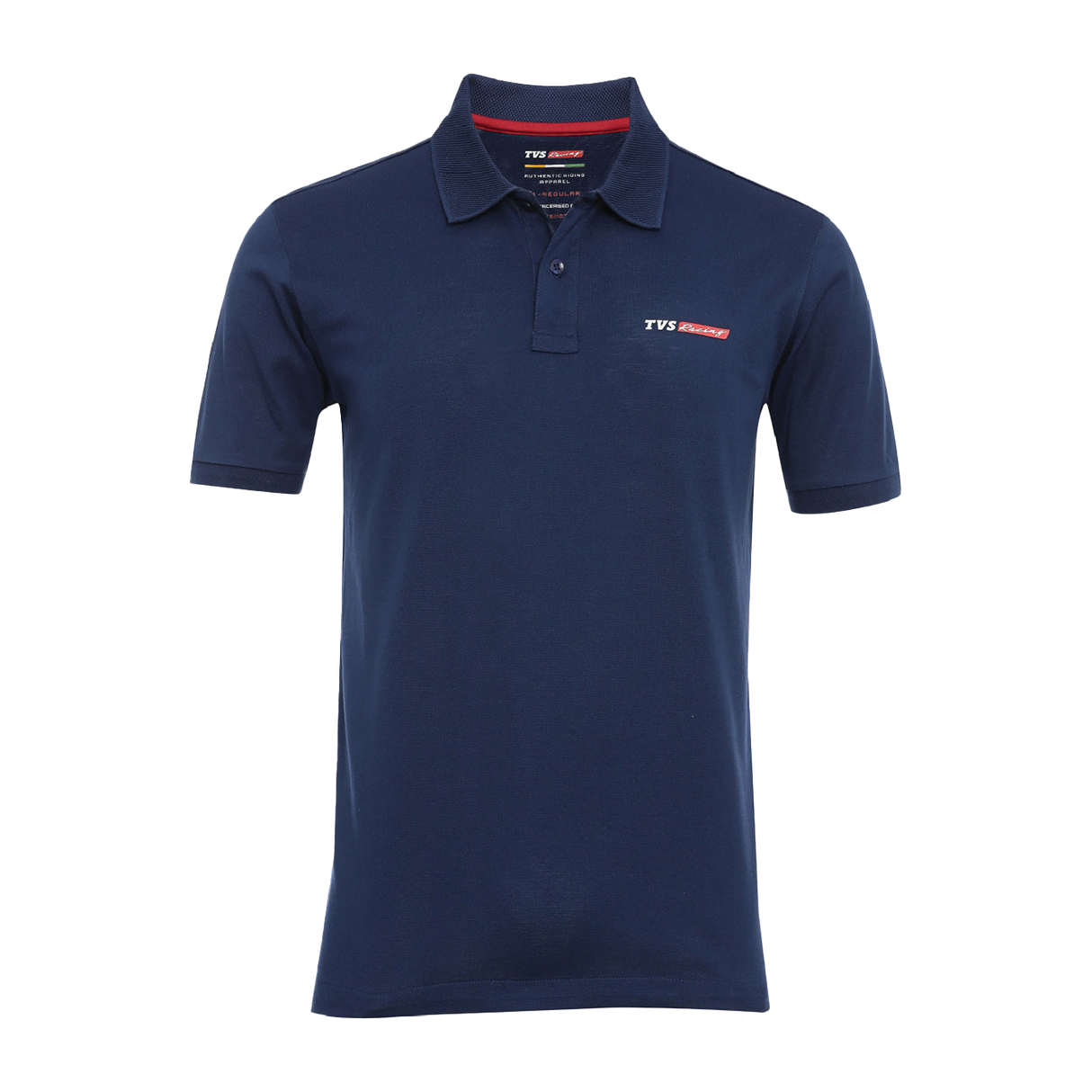 TVS Racing Polo T Shirt Cotton (Ink Blue)