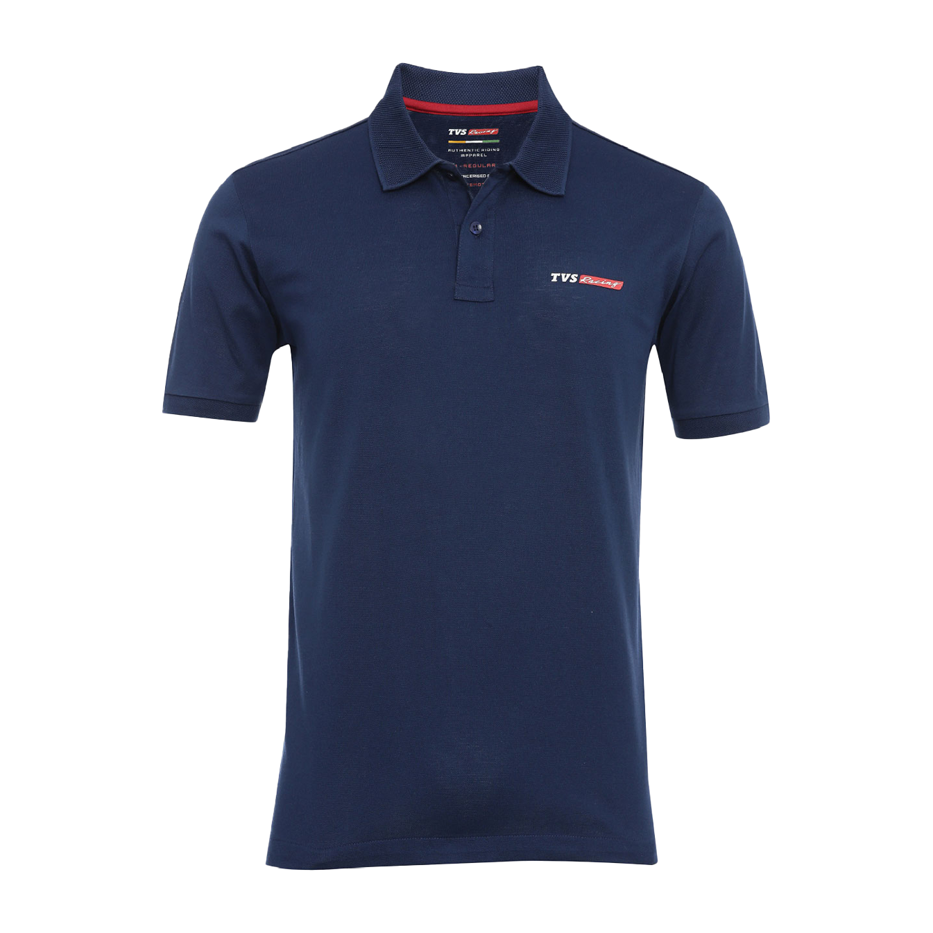 TVS Racing Polo T Shirt Cotton (Ink Blue)