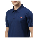 TVS Racing Polo T Shirt Cotton (Ink Blue)