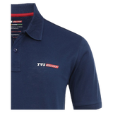 TVS Racing Polo T Shirt Cotton (Ink Blue)