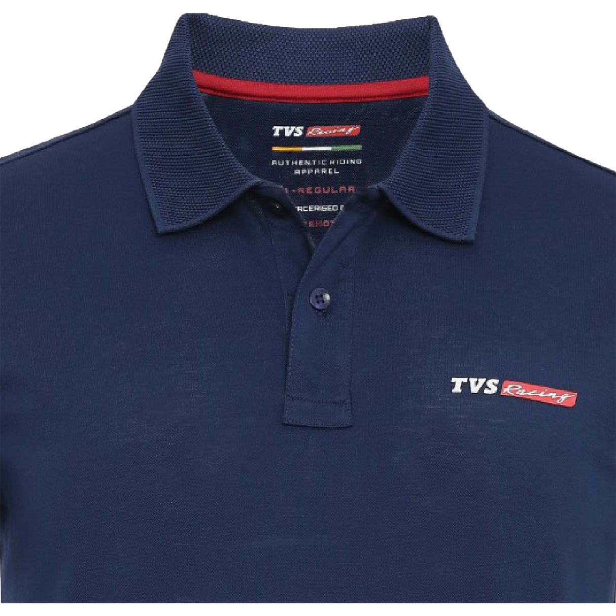 TVS Racing Polo T Shirt Cotton (Ink Blue)