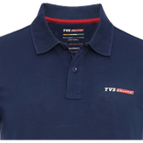 TVS Racing Polo T Shirt Cotton (Ink Blue)