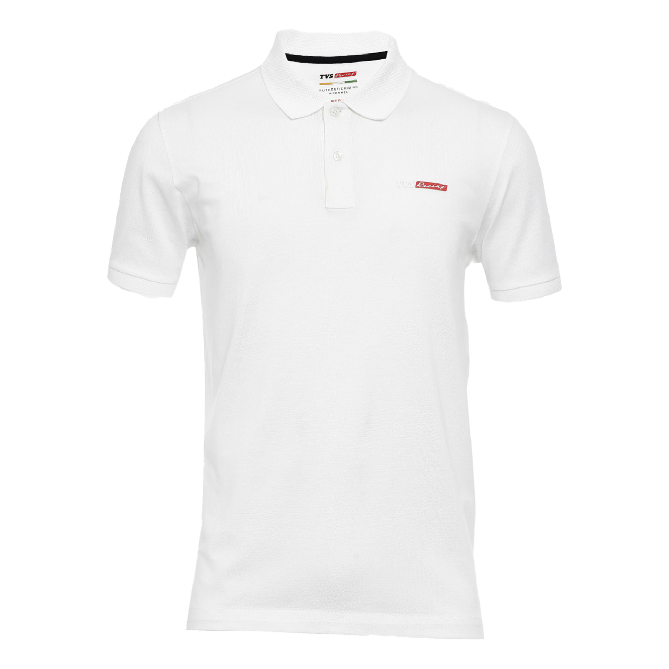 TVS Racing Polo T Shirt Cotton (White) Online at Best Prices | TVS ...
