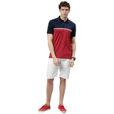 TVS Racing Polo T Shirt Cotton Red Blue (Red Blue)