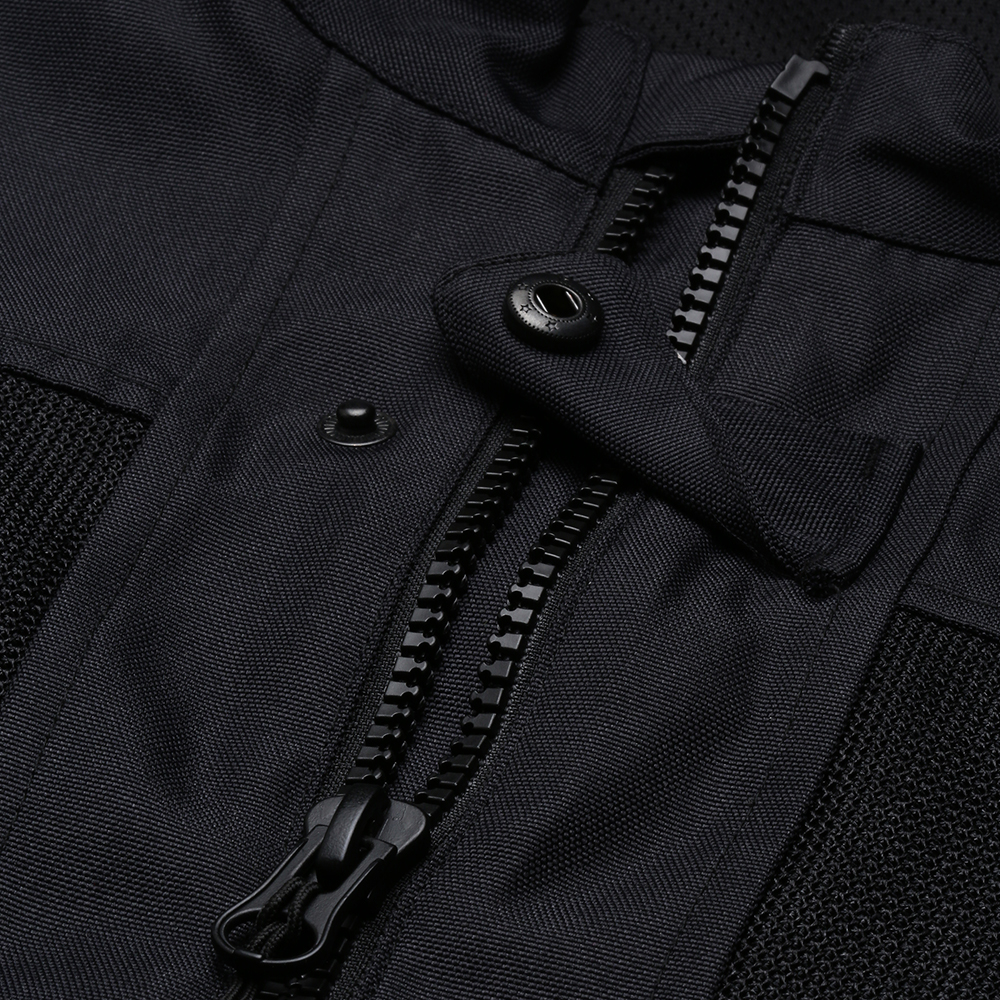 TVS Racing Asphalt Riding Jacket for Men ( Basic)- High Abrasion 600D Polyester, – Essential Bike Jacket for Bikers (Grey)
