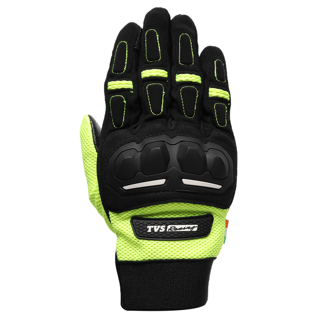 TVS Racing Riding Gloves - Xplorer Neon for Ultimate Grip
