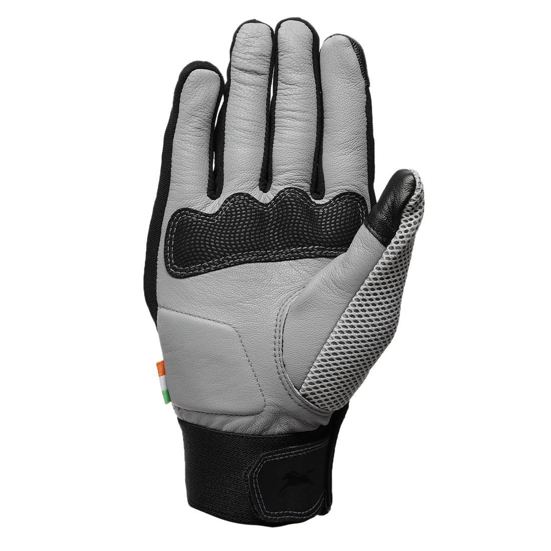  TVS Racing Xplorer Riding Gloves for Men – PVC & Carbon Protected, Touch Screen Compatible, & Visor Wiper Fingertips – Premium Bike Gloves for Riding Comfort (Grey)