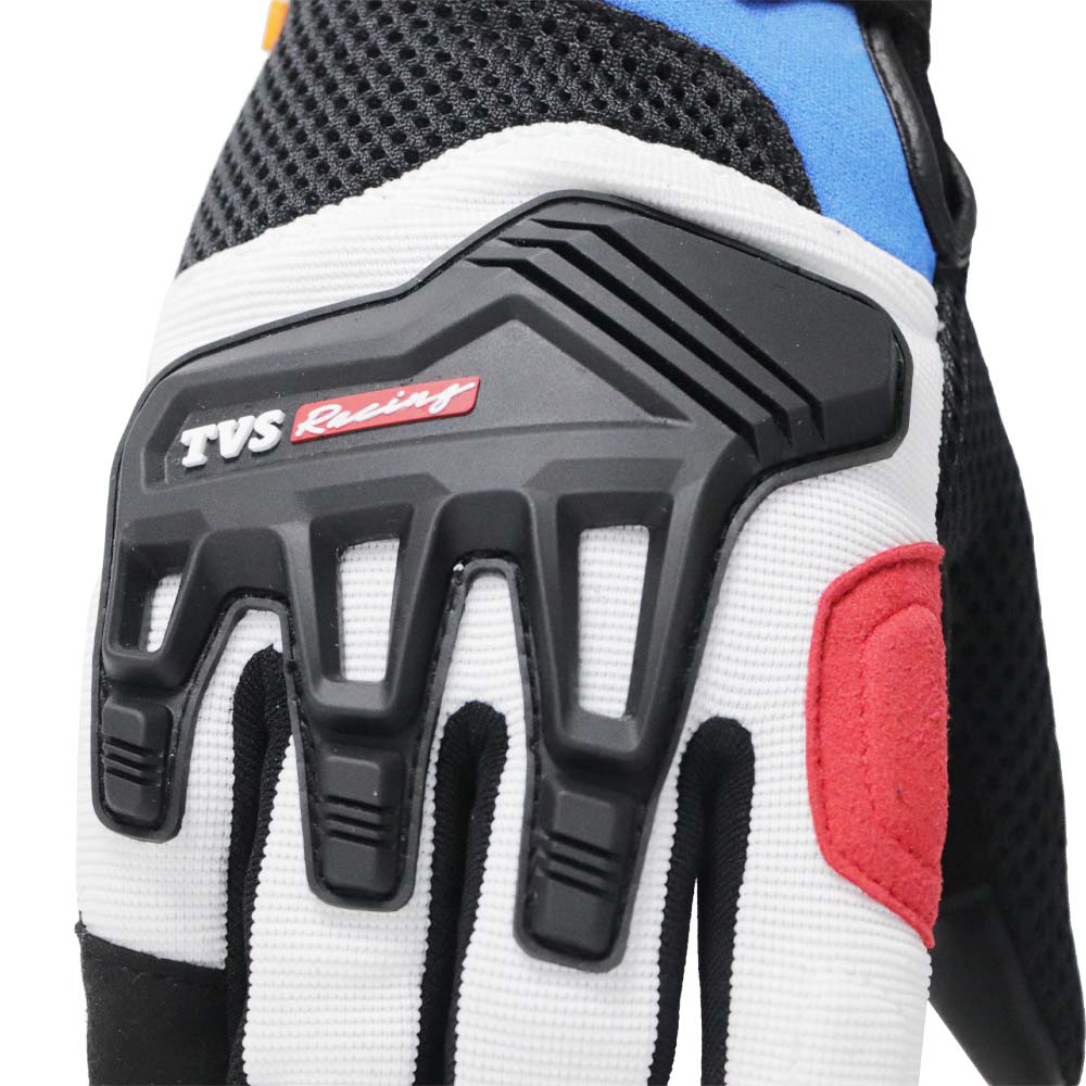 TVS Racing Gloves | Mesh Riding Gloves for Men